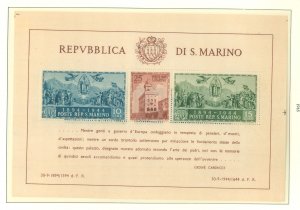 San Marino #239 Mint (NH) Souvenir Sheet
