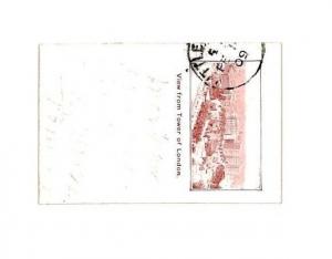 T268a Miniature Items Early Postcard Cinderella London 1909  {samwells}