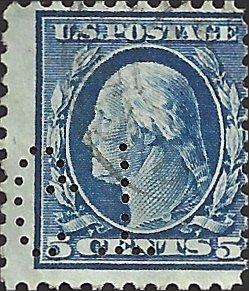 # 504 USED BLUE GEORGE WASHINGTON