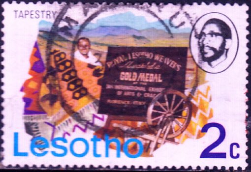 Lesotho #199     Used