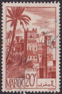 French Morocco #234 Used