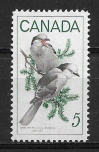 1968 Canada 748 5¢ Gray Jays MNH