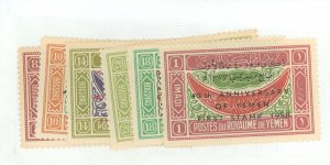 Yemen #38-43v  Single (Complete Set)