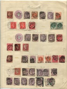 Great Britain Stamps - PORTSMOUTH, SOUTHAMPTON, SWANSEA Etc. Cancellations