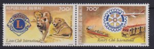 MALI Sc C478 NH issue of 1983 - LIONS INTERNATIONAL