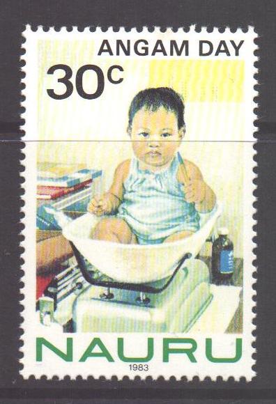 Nauru Scott 275 - SG290, 1983 Angam Day 30c MNH**