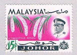 Malaysia Johor 174 Used Flowers (BP2523)
