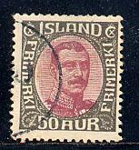 Iceland Scott # 125, used