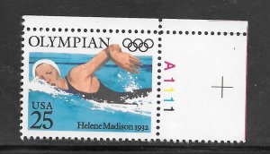 #2500 MNH Plate # Single