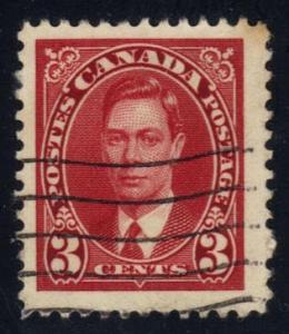 Canada #233 King George VI; Used