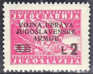 YUGOSLAVIA ISSUE OF ISTRIA&SLOVENE SC# 44 **MNH**    SEE SCAN