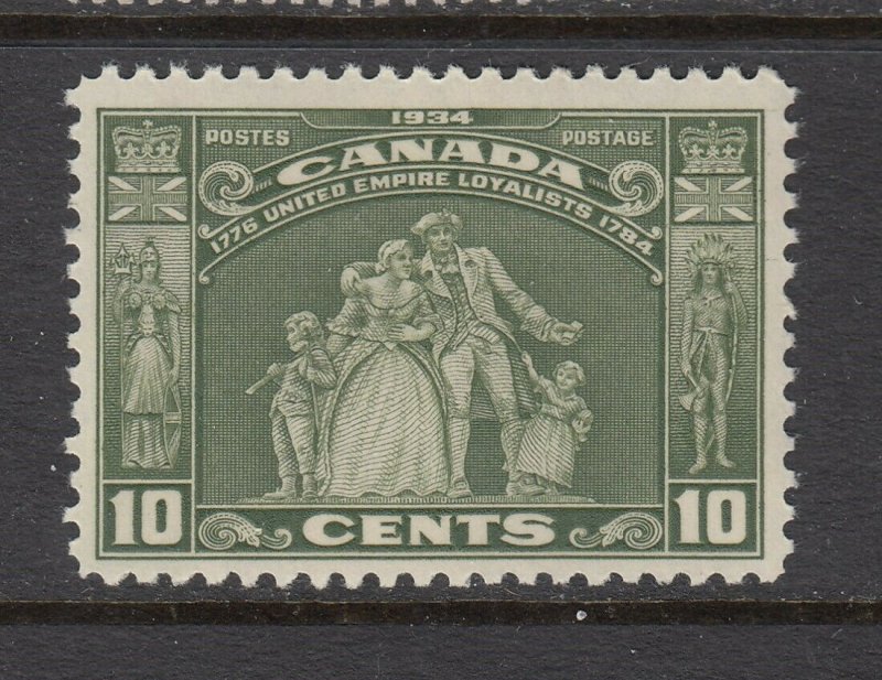 CANADA #209 10c Loyalists (Mint NEVER HINGED) cv$55.00