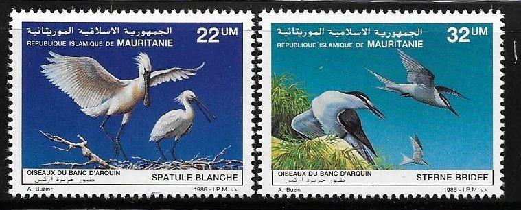 Mauritania 1986 Birds MNH 