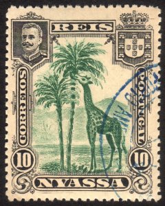 1901, Nyassa 10C, CTO, Sc 28