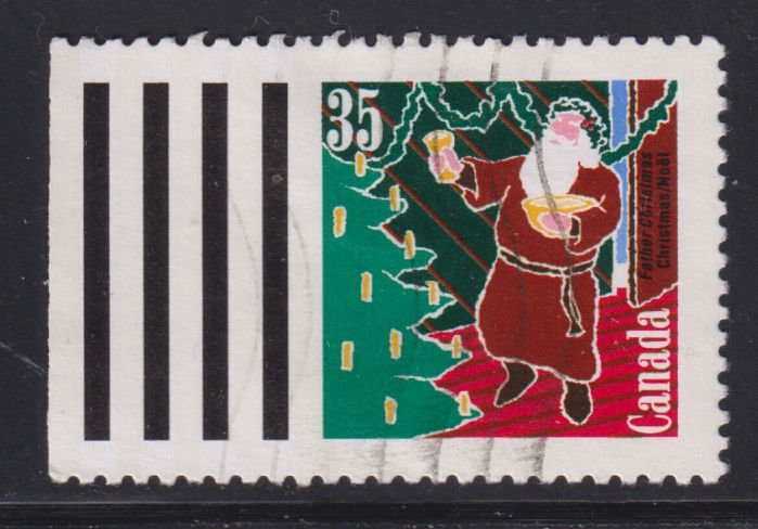 Canada 1342 Santa Claus 35¢ 1991