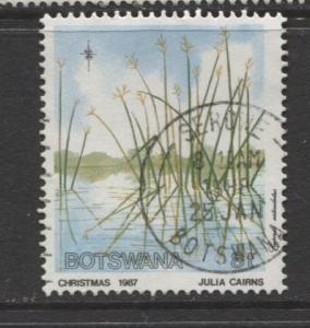 Botswana - Scott 424 - Christmas -1987 - VFU - Single 8t Stamp