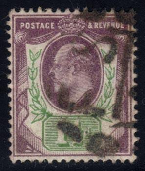 Great Britain #129 King Edward VII, used (22.50)