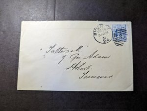 1901 British Australia Cover Sydney NSW to Hobart Tasmania