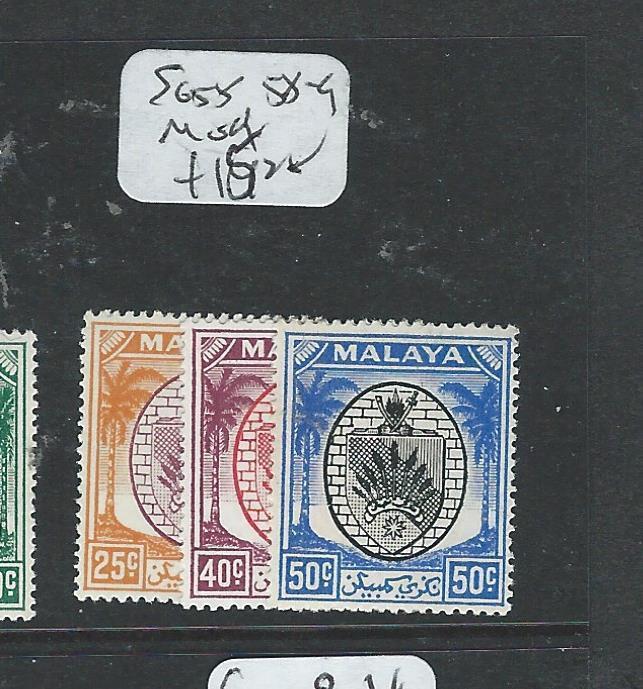 MALAYA NEGRI SEMBILAN (P1208B) SG55, 58-9  MOG