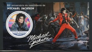 GUINEA BISSAU 2023 65th BIRTH ANNIVERSARY OF MICHAEL JACKSON S/SHEET MINT NH