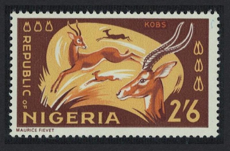 Nigeria Kob Antelopes 1v 2Sh6d SG#182