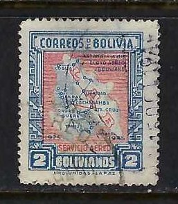 BOLIVIA C109 VFU MAP N612-2