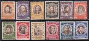 Vatican City - 1946 Famous People Sc# 110/121 - MNH (615N)