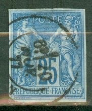 GK:French Colonies 35a used CV $175