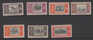 Bolivia C150-C156 MH 1951