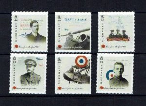 Guernsey: 2017, Stories from the Great War, (4th Issue)  MNH set