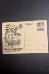 Germany Third Reich postal card unused lot #4