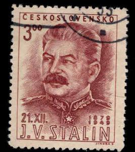 Czechoslovakia Scott 400 Used CTO 1949 Stalin stamp set
