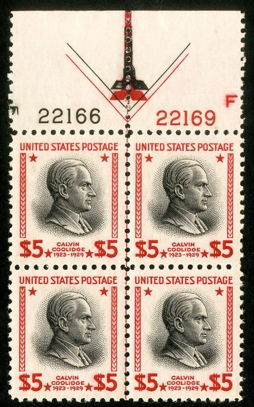 US Stamps # 834 MNH Superb Double Arrow Plate Block Of 4 Choice 