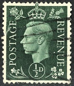 GREAT BRITAIN - SC #235 - USED -1937 - Great086