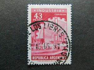 1965-68 Argentina A4P30F22 WMK RA in Sun 43p Used-