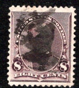 United States Scott # 225, used