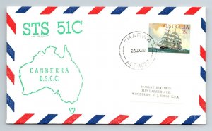 Australia 1985 - STS-51C - Canbera DSCC - Tharwa Cancel - F7589