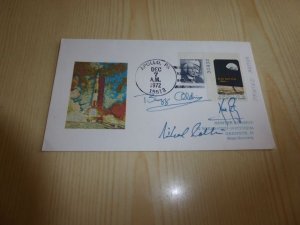 1972 Space USA Cover with Apollo 11 astronauts preprint autographs