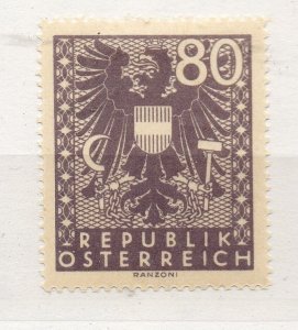 Austria 1945 Early Issue Fine Mint Hinged 80g. NW-264606