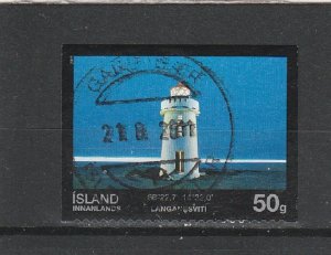 Iceland  Scott#  1228  Used  (2011 Langanes Lighthouse)