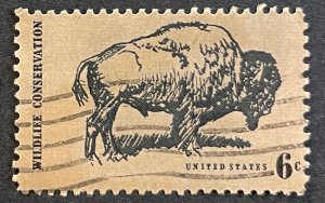 US #1392 Used F/VF 6c Wildlife Conservation - Buffalo 1970 [G4.1.4]