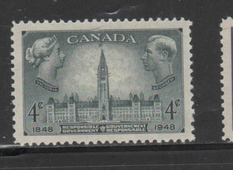 CANADA #277  1948  PARLIMENT BUILDING      MINT  VF NH  O.G  a