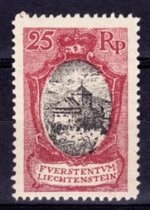Liechtenstein 63 Unused