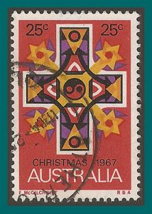 Australia 1967 Christmas, used 430,SG416