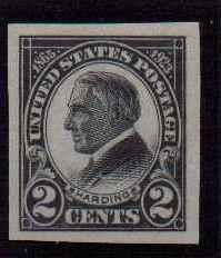 Scott # 611 Harding 1923 Mint & Never Hinged