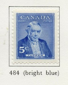 Canada 1951-55 Early Issue Fine Mint Hinged 5c. NW-124988