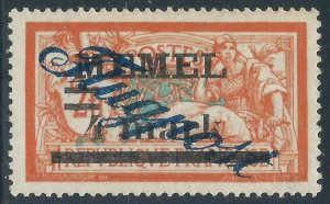 Memel, Sc #C19, 4m on 2fr, MNH