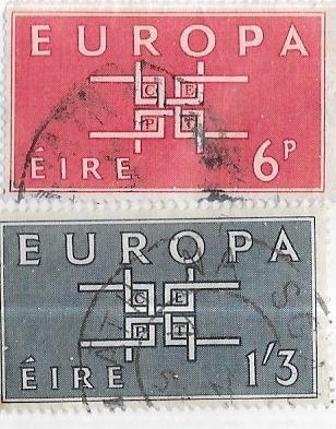 Ireland #188-189  32p EUROPA   (U) CV$3.25