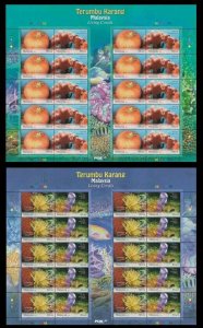 Malaysia Living Corals 2013 Underwater Life Reef Ocean Sea Marine (sheetlet) MNH