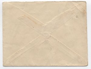 1944 Palestine cover Jerusalem to Egypt 20m [y8908]